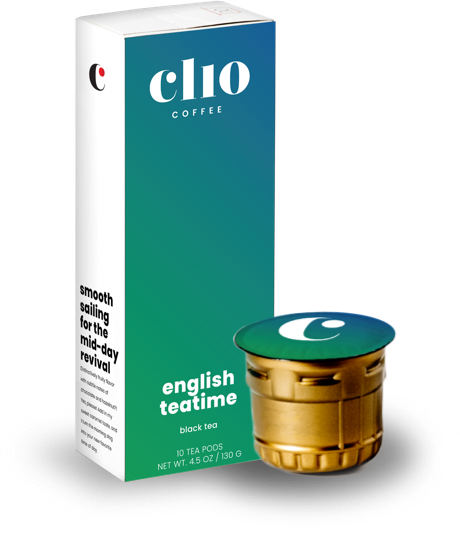 Clio English Tea Time 60 Pods Subscription