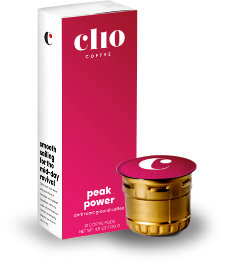 Clio Peak Power 60 Coffee Pod Subscription