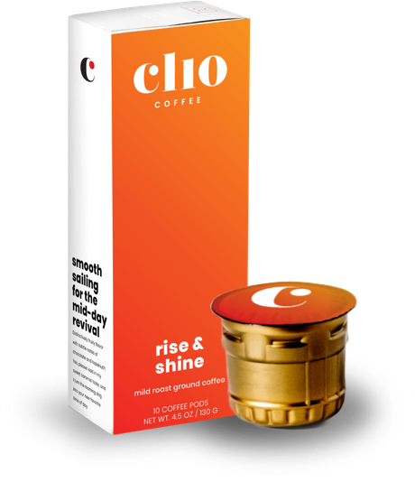 Clio Rise & Shine Coffee Pods